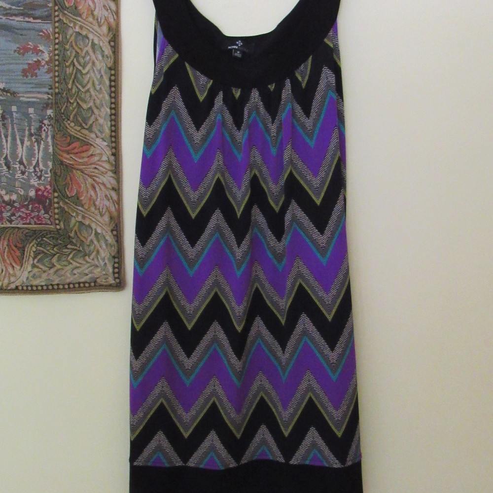 RONNI NICOLE DRESS CHEVRON SIZE 16
